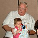 Norm with one year old Hannah