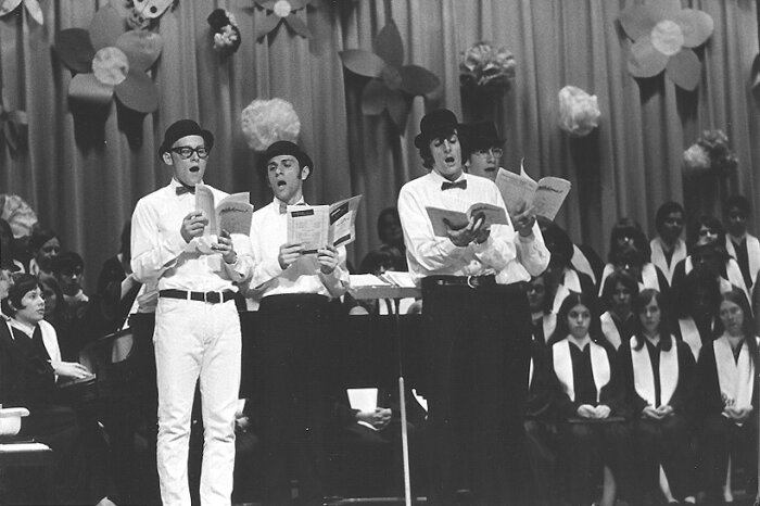 Male Quartet Barbershop 1970